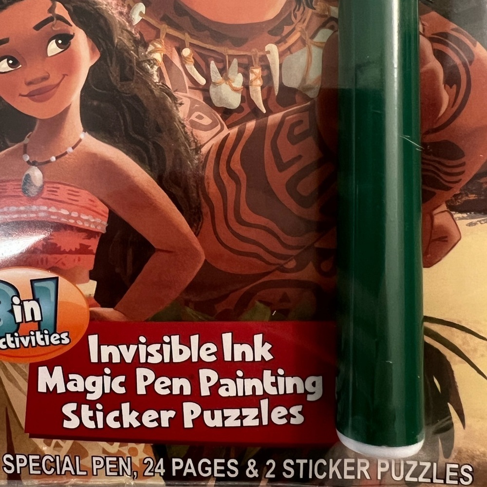 Disney Finding Dory Magic Pen Paint + Moana Invis Ink, Paint & Sticker Duo - Picture 4 of 10
